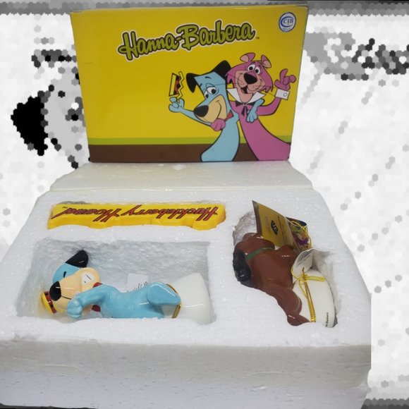 Huckleberry Hound & Deputy Dog Salt'n Pepper Set - Hanna-Barbera - Magnetic - Picture 10 of 10